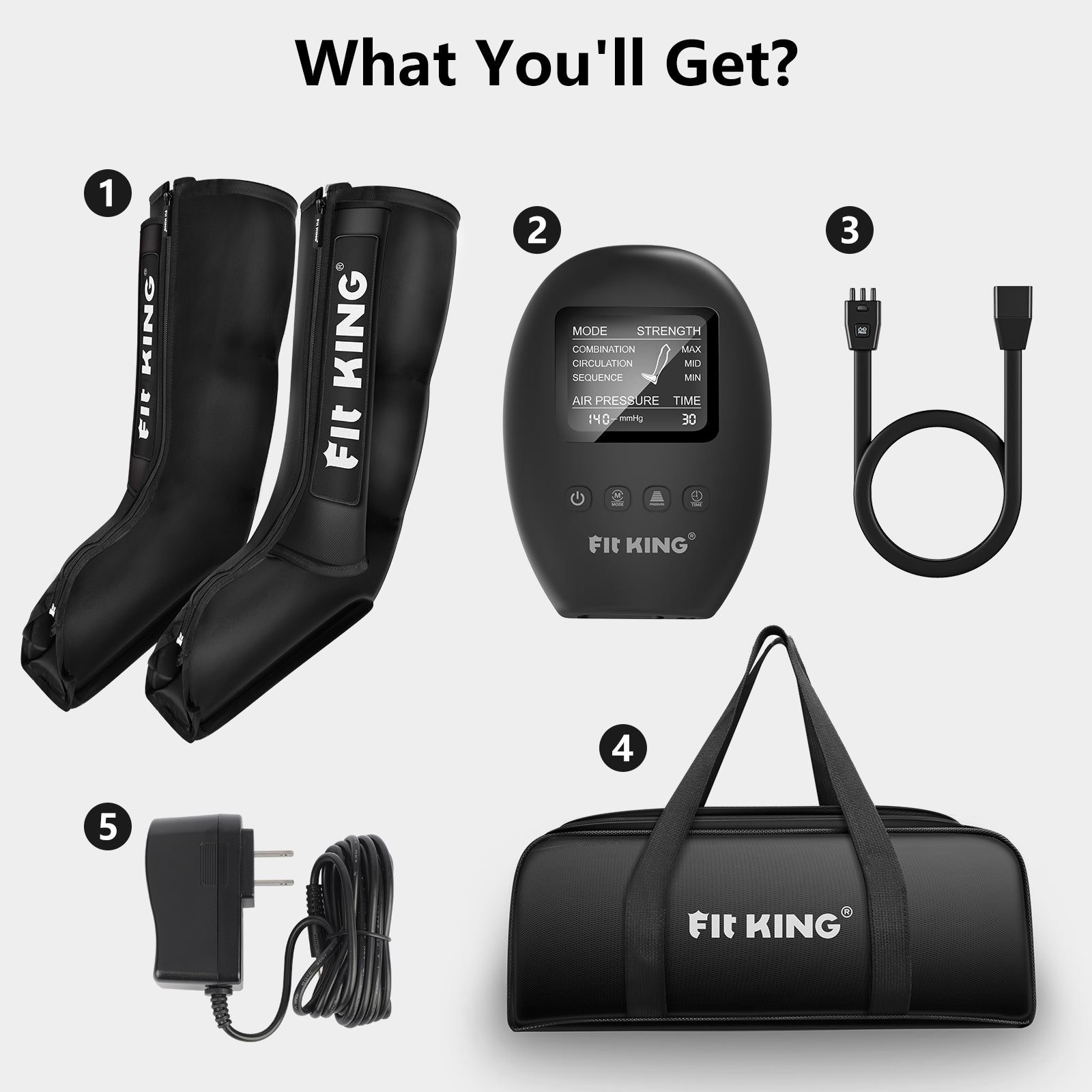 FIT KING Dynamische Beinkompressionsstiefel | FT-068A