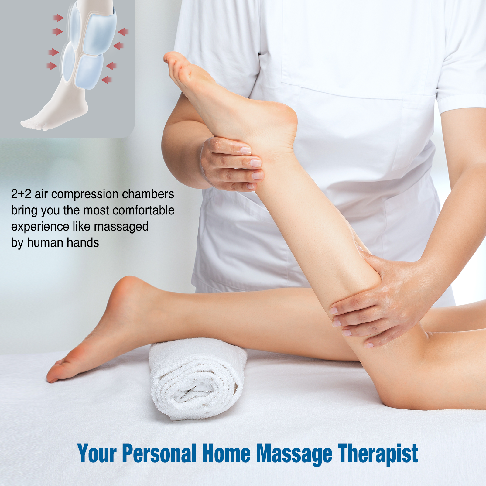 FIT KING Wadenmassagegerät für Durchblutung und Muskelregeneration ｜ FT-008A