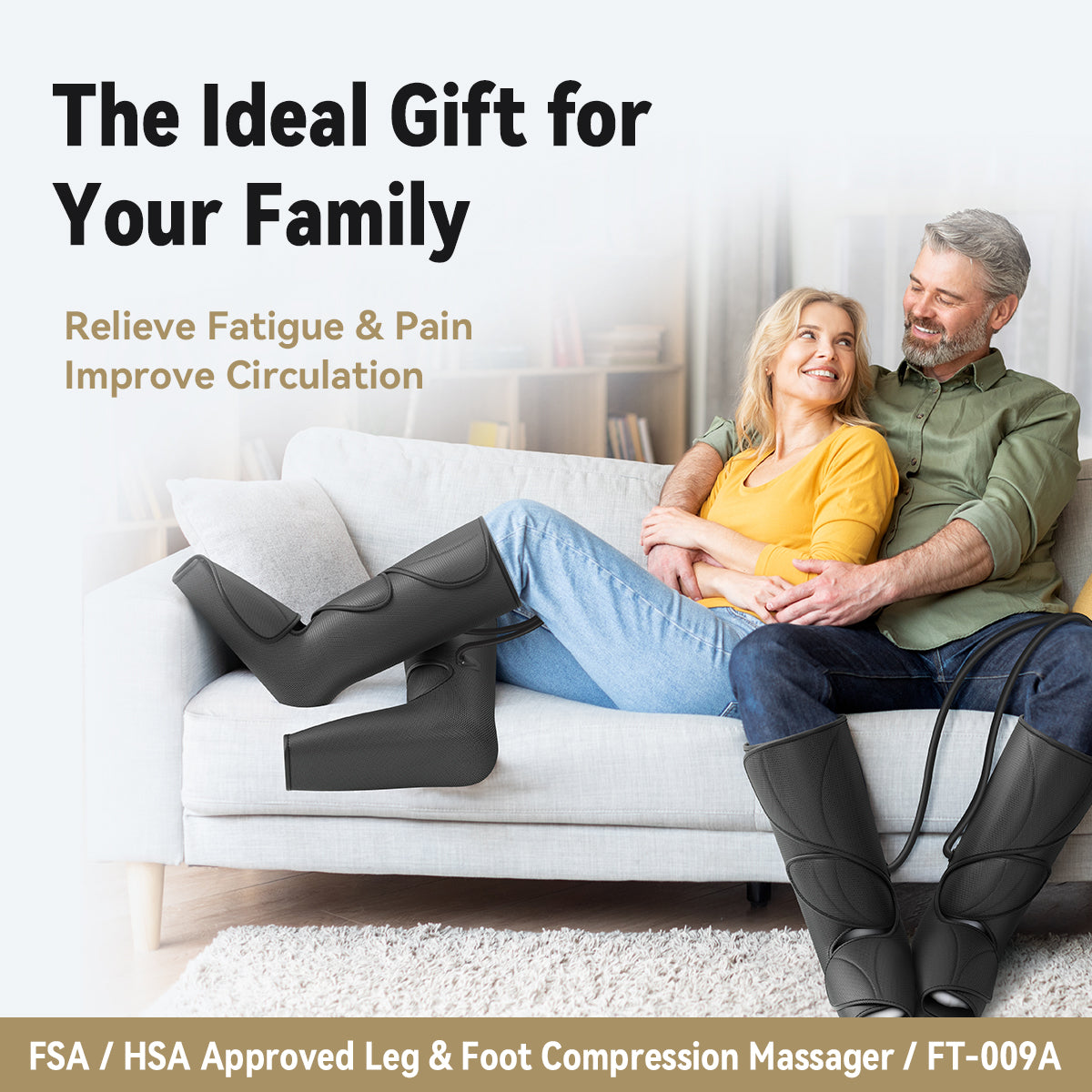 FIT KING Fortschrittliches Bein- und Fußkompressionsmassagegerät | FT-009A